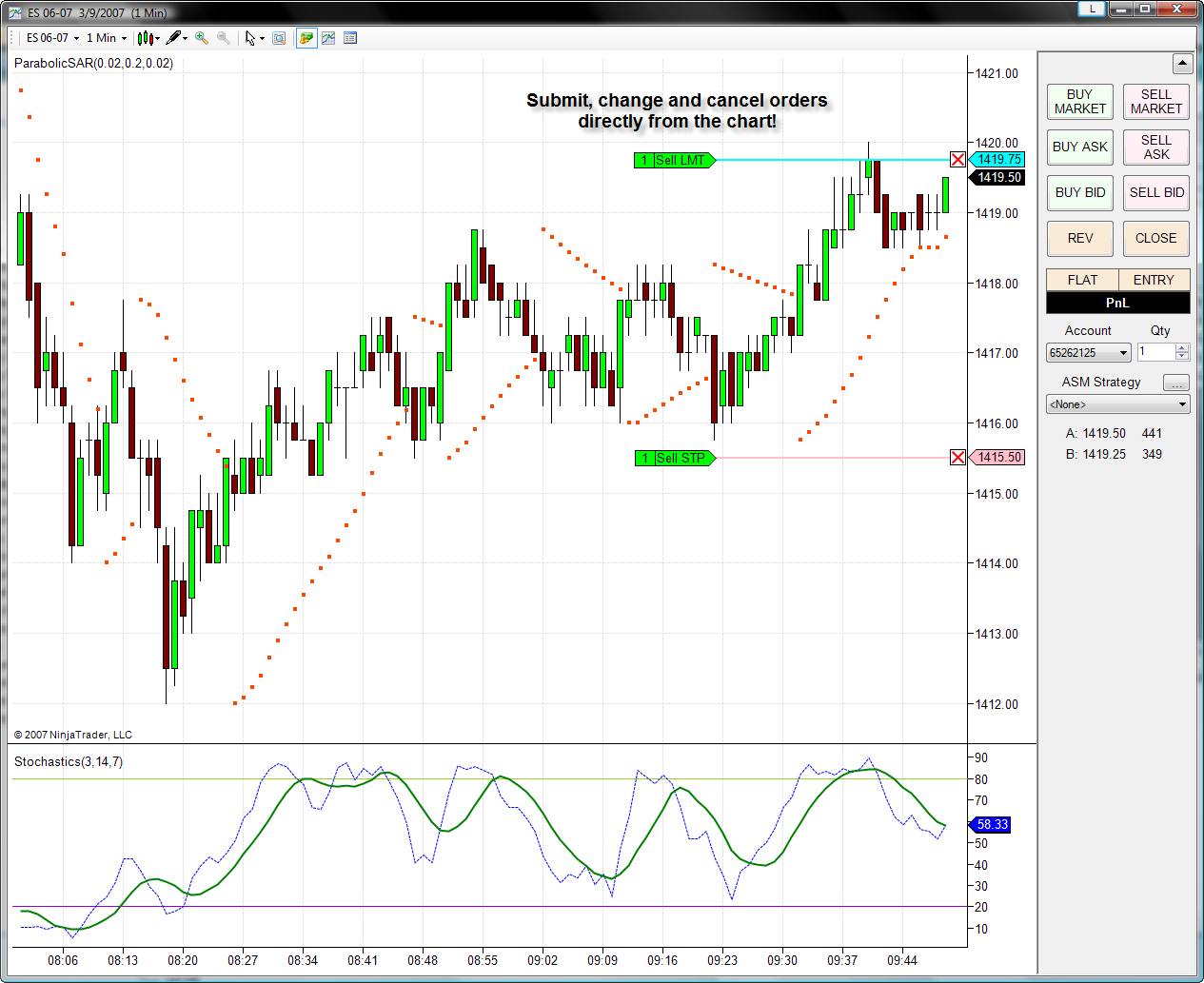 NinjaTrader Integration